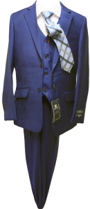 BOYS 5PC. TR SUIT (2141412) NEW BLUE